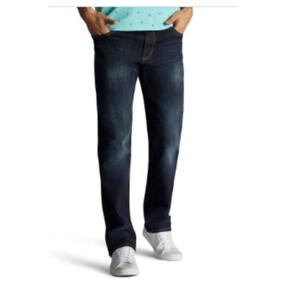 Lee Modern Series Extreme Motion Jeans 33x32 Straight Fit Tapered Leg Stretch